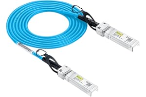 10Gtek [Blue] 10G SFP+ DAC Cable - 10GBASE-CU Passive Direct Attach Copper Twinax SFP Cable for Cisco SFP-H10GB-CU1M, Ubiquit