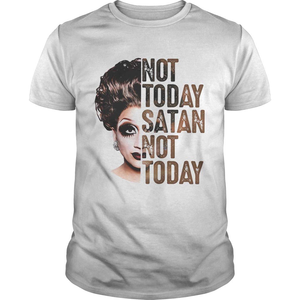 Amazon Com Bianca Del Rio Not Today Satan Not Today Shirt Handmade