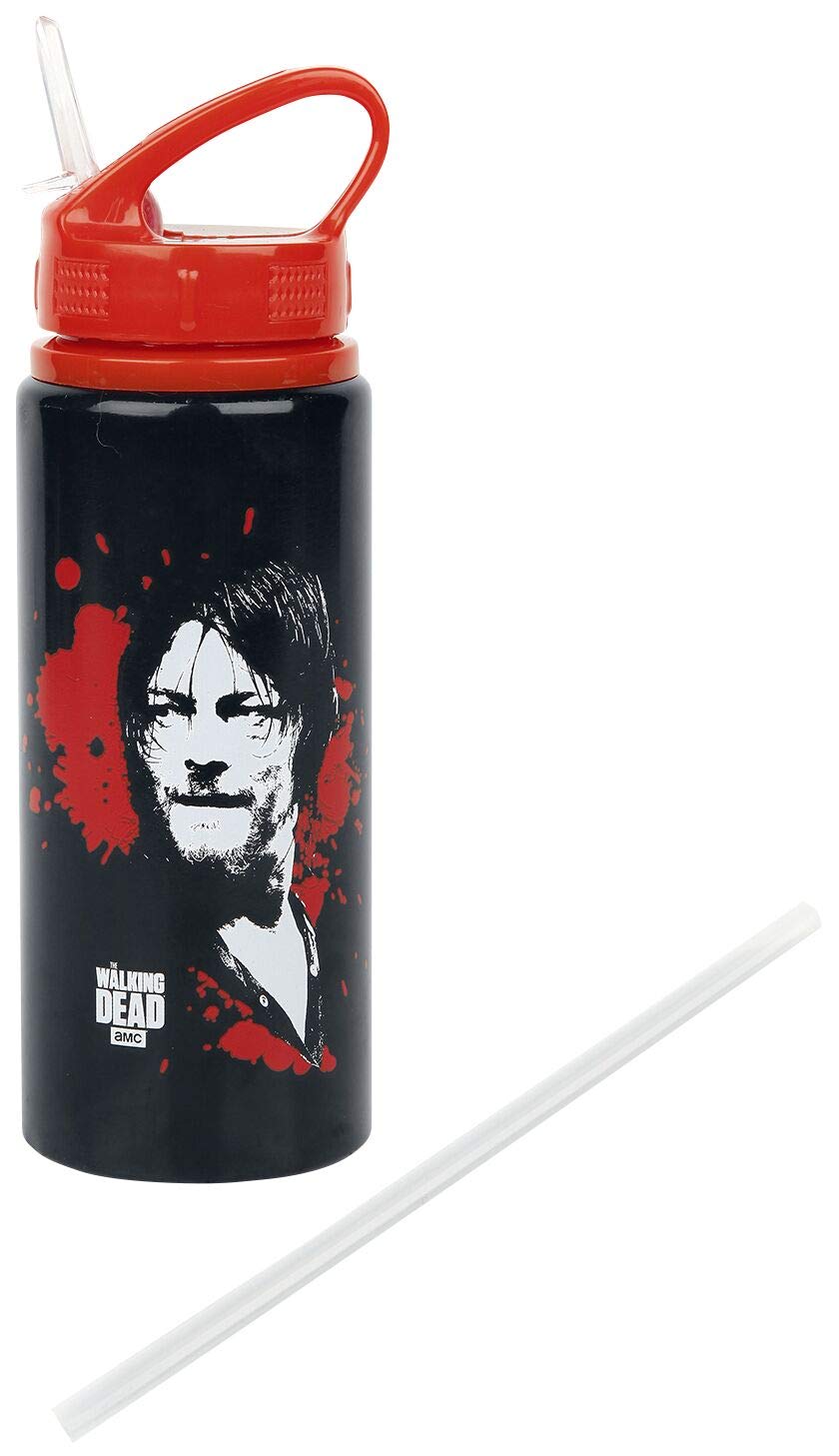 GB eye Ltd The Walking Dead Daryl Walker Hunter Drinking Bottle, Aluminium, Multi-Colour, 7.2 x 7.2 x 21.7 cm