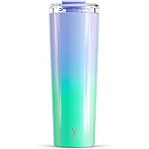 Meoky 30 oz Travel Coffee Mug with Leak-proof Lid, Stainless Steel Insulated Coffee Tumbler, Keeps Hot for 8 Hours or Cold for 24 Hours, Fits in Car Cup Holder (Fairyland)