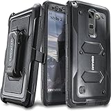 COVRWARE LG G Stylo 2 (2016) /LG G Stylo 2 Plus /LG Stylo 2 V - [Aegis Series] with Built-in [Screen Protector] Heavy Duty Full-Body Rugged Holster Armor Case [Belt Swivel Clip][Kickstand] - Black