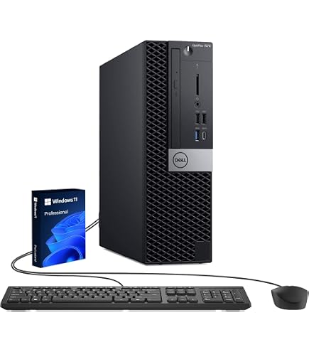 Amazon.com: Dell OptiPlex 7070 SFF Desktop Computer PC, Intel 8