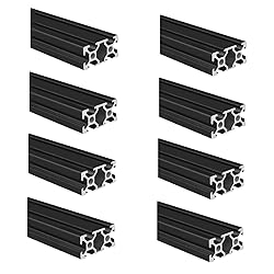 2040 Aluminum Extrusion T Slot 210mm Long Black 8