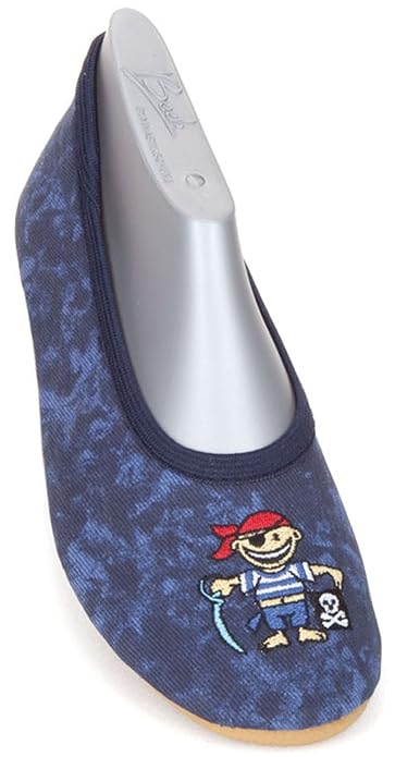 Beck Jungen Pirat dunkelblau Gymnastikschuhe