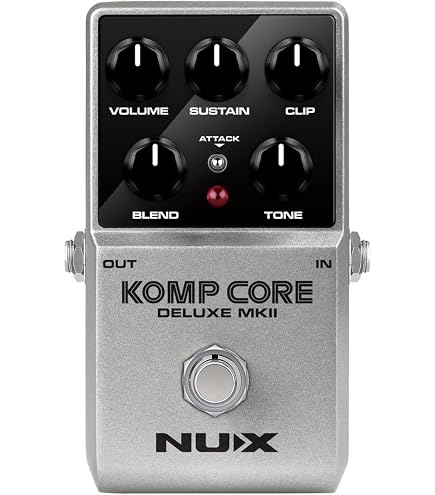 Amazon.com: NUX Verb Core Deluxe Reverb Pedal, 8 Reverb Types in a