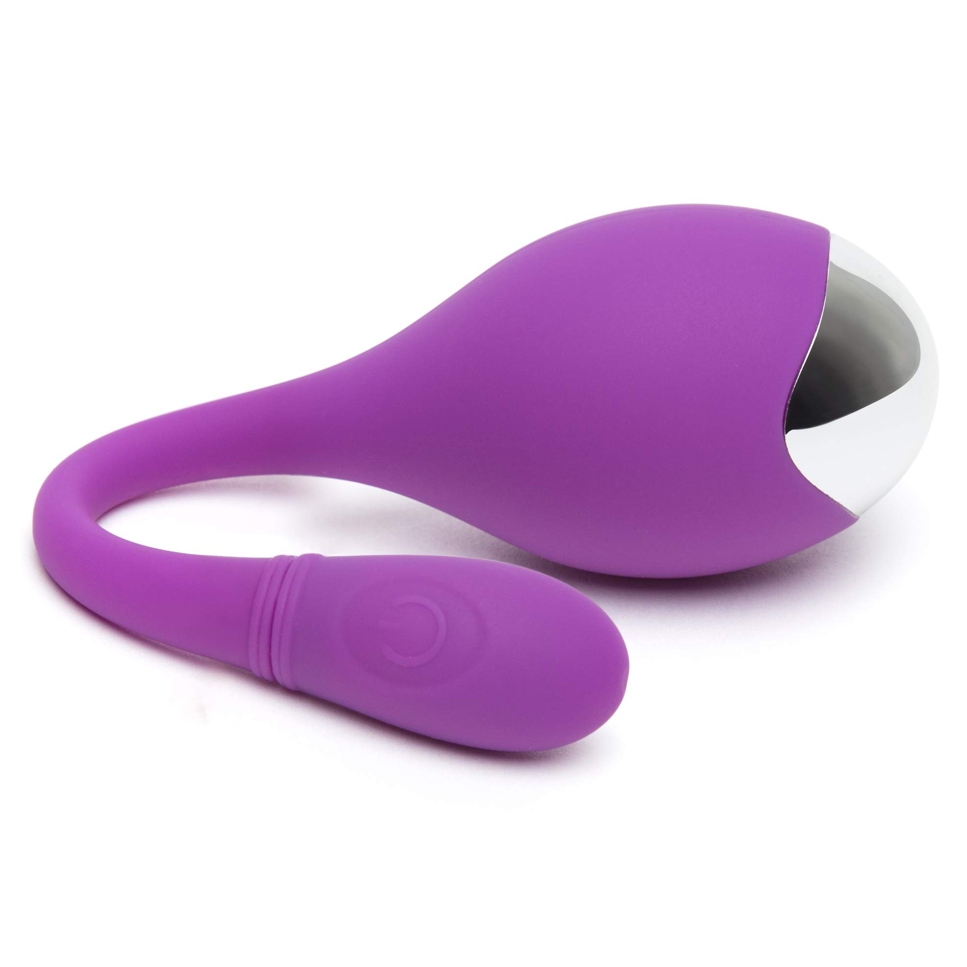 Lovehoney Ignite Love Egg - 2 Inch Silicone Beginner Friendly Vibrating Egg - 20 Function Vibrator for Women with Travel Lock - Rechargeable & Waterproof - Purple