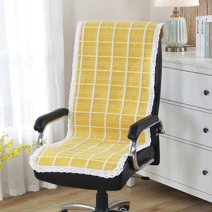 FCXBQ Cojín de algodón con Respaldo Alto para Tumbona, Cojín con sillón