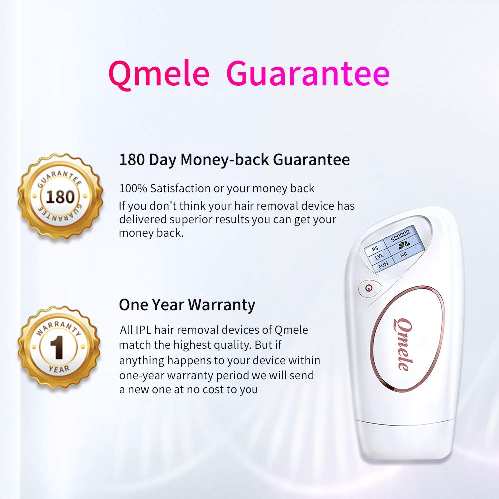 Permanent Ipl Hair Removal Device For Women And Men Qmele 500 000