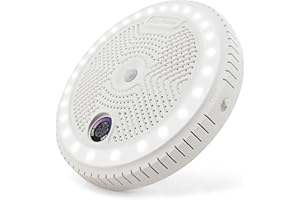 MAXSafes 2-in-1 Rechargeable Dehumidifier with Motion Sensor LED Light, Perfect For Gun Safe, Gun Cabinet and other enclosed areas, ETL Approved (White)