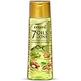 Naturix Emami Hair Oil - 7 in One, Non Sticky and Non Greasy, Free of Sulphates, Parabens and Chemicals with Goodness of Almond, Coconut, Argan and Amla Oil - 200ml