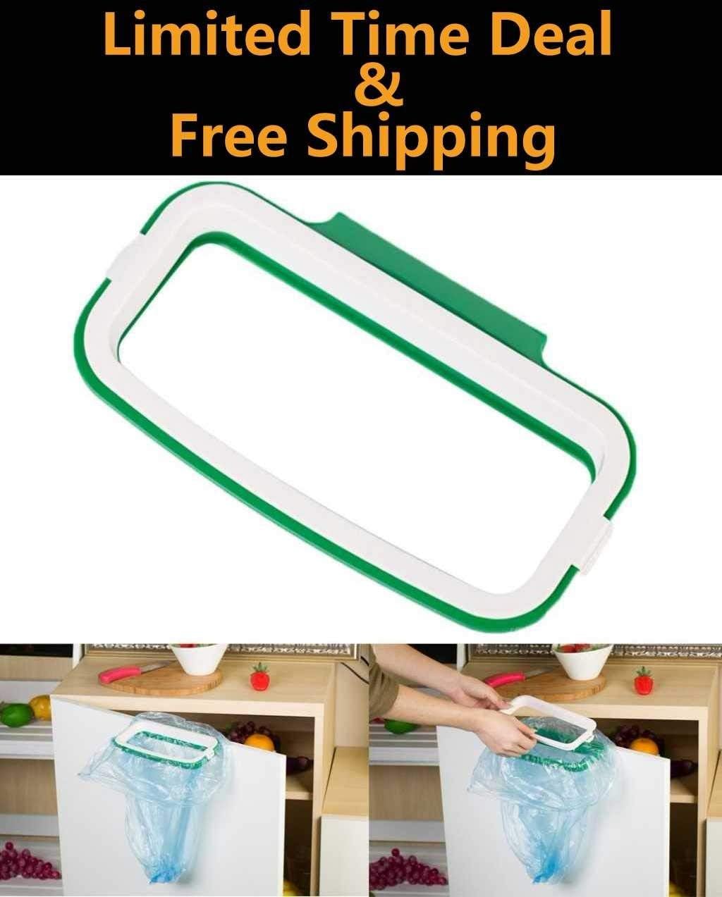 Best Hanging Kitchen Cupboard Cabinet Tailgate Stand Storage Garbage Bag