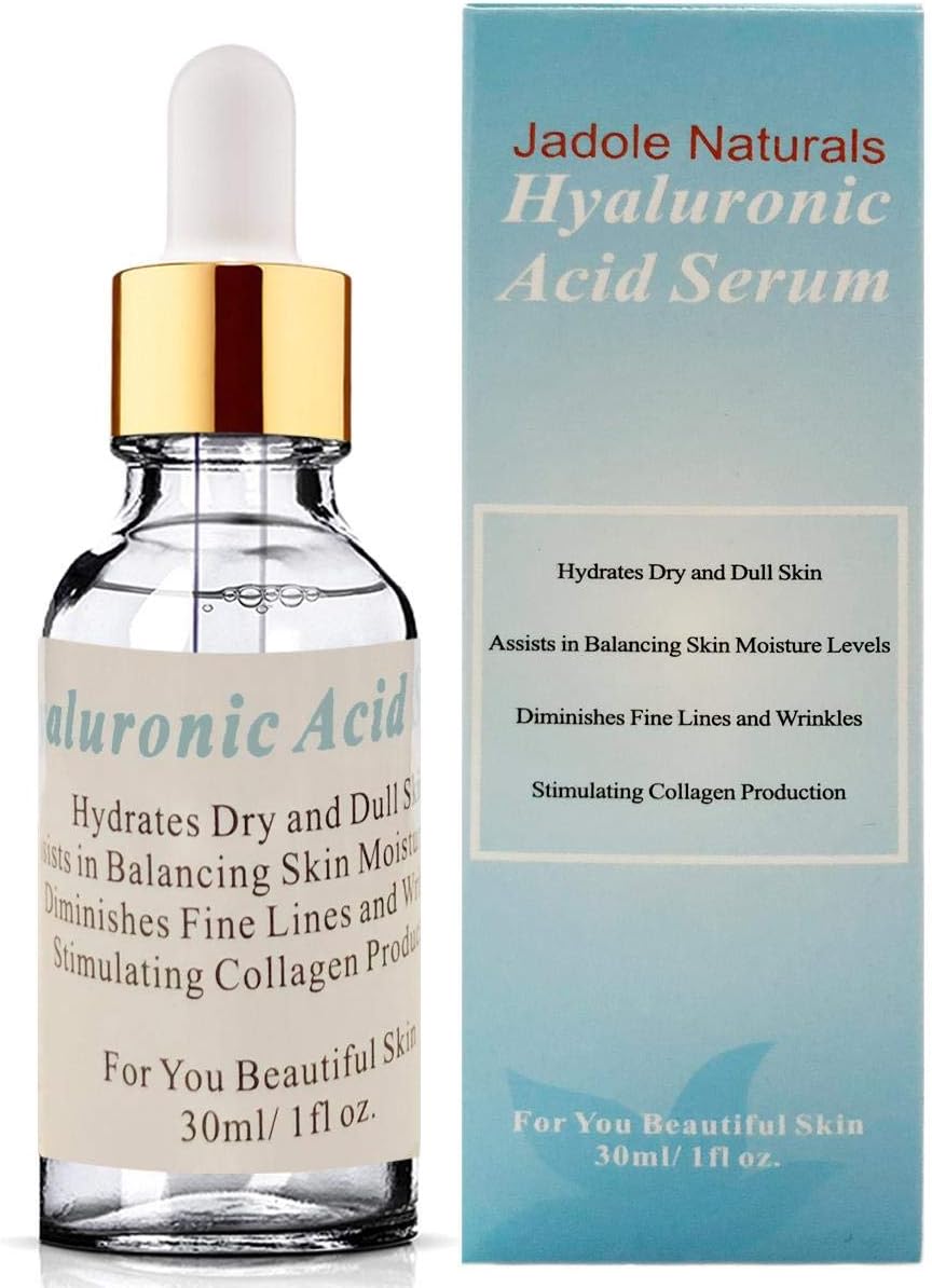 Jadole NaturalsHyaluronic Acid Cream-50ml | Powerful Anti-Aging Formula for Face | Reduces Wrinkles, Deeply Hydrates, and Smooths Fine Lines | Boosts Radiance and Provides Long-Lasting Moisture