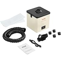 VEVOR Solder Fume Extractor, 100W Soldering Smoke Extractor with 3-Stage Filters, 240 m³/h Strong Suction Smoke Absorber and 