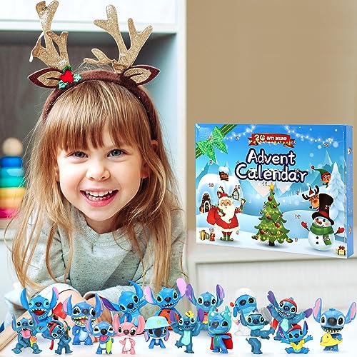 Christmas Advent Calendar 2023, 24 Days Countdown Calendars Anime Toys