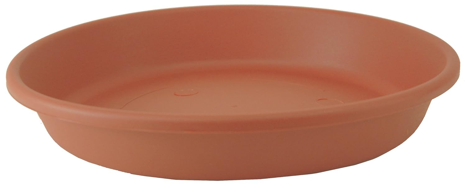 Akro Mils SLI14000E35 Classic Saucer for 14-Inch Classic Pot, Clay Color, 13.88-Inch
