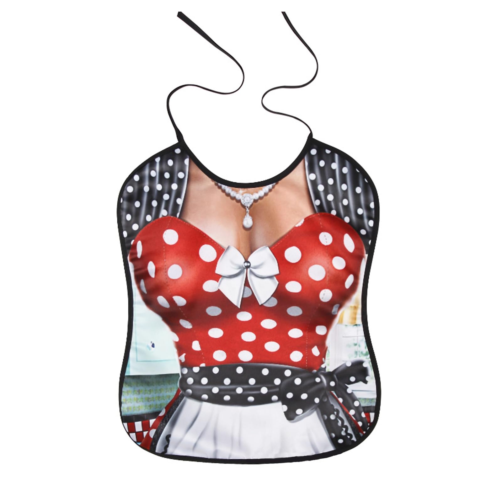 EQLEF Funny Adult Bibs, Funny Bibs for Men Women Washable Clothing Protectors Novelty Bibs for Party Gifts (C)