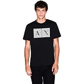 Armani Exchange Men's Triangulation Crew Neck T-Shirt
