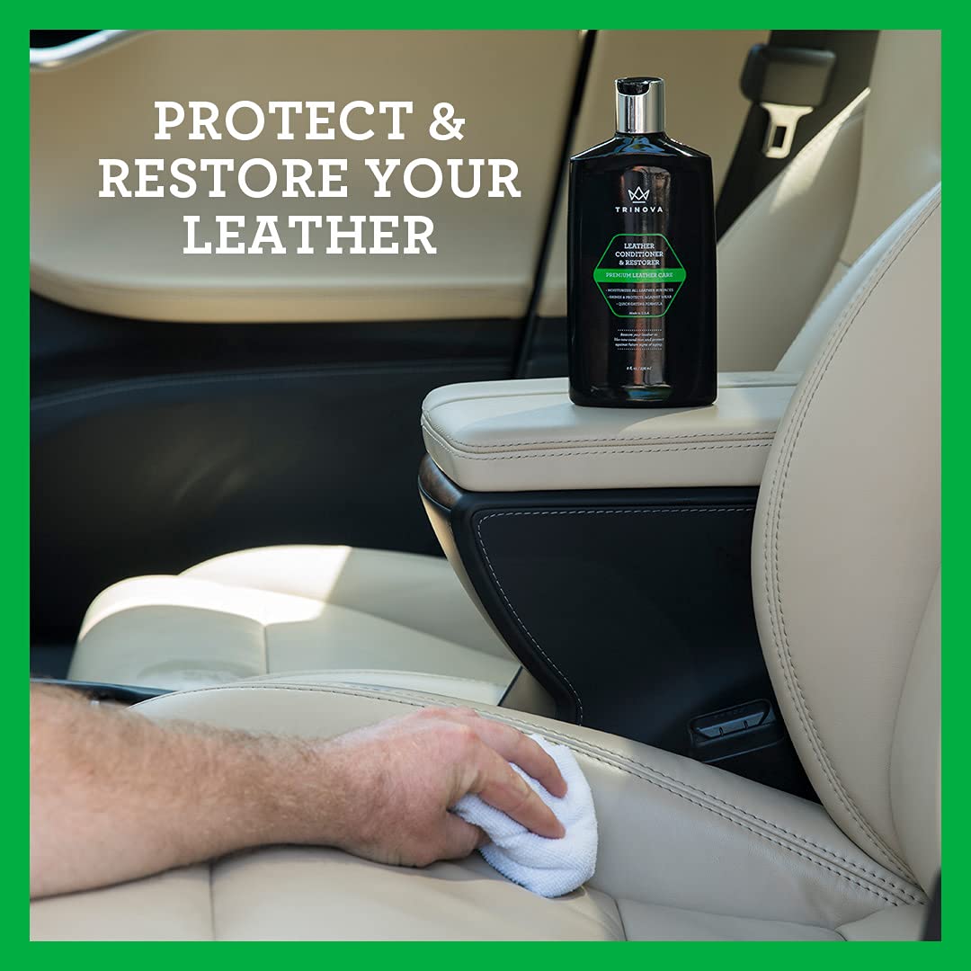 TriNova Leather Conditioner and Restorer with Water Repellent Formula