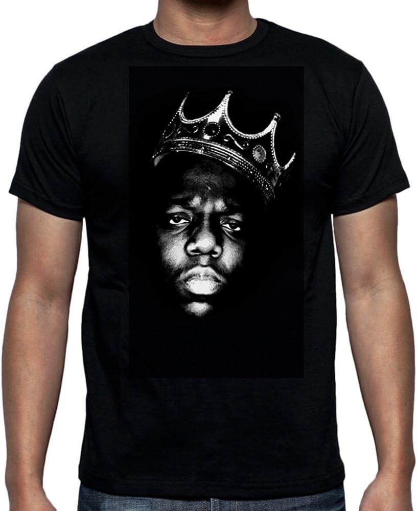 Egoteest Biggie Smalls Shirt - Notorious Big Shirt - Hip Hop Legend Rappers - It was All a Dream - Biggie Crown Shirt - Black