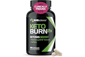 REAL KETONES Keto BHB Exogenous Ketones Supplement - BHB Science Keto Diet Pills with Patented goBHB and Caffeine for Natural Energy Focus Body Sculpting & Ketosis Support - Vegetarian & Non-GMO (1 Month Supply)