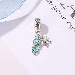 Lifequeen Beach Charms Starfish Flip Flop Sliper