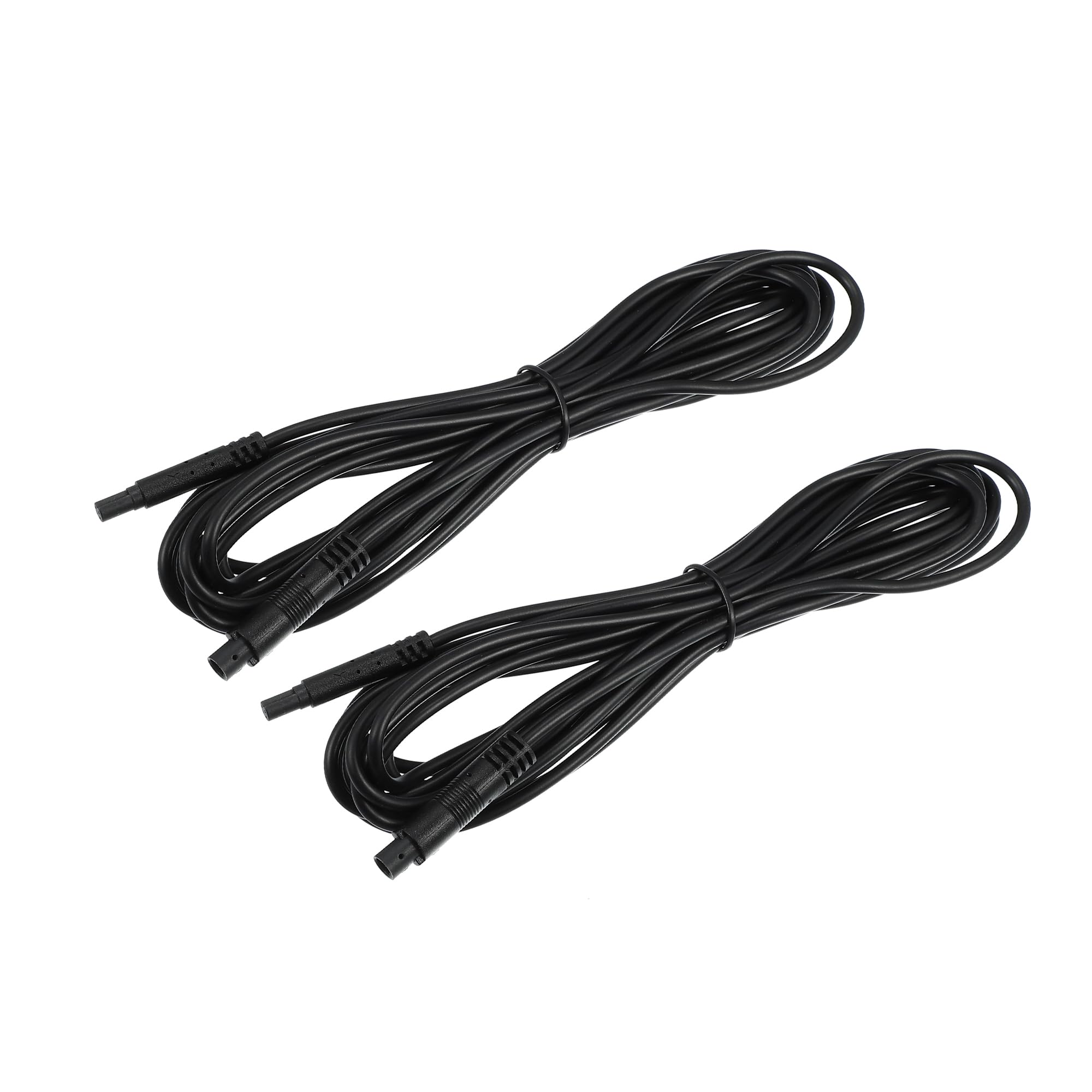 Hihaha Backup Camera Cable/for Car/PVC / 2Pcs Black