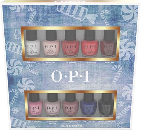 OPI Nail Lacquer Mini Kit - The Nutcracker 10 Pack, 15 ml