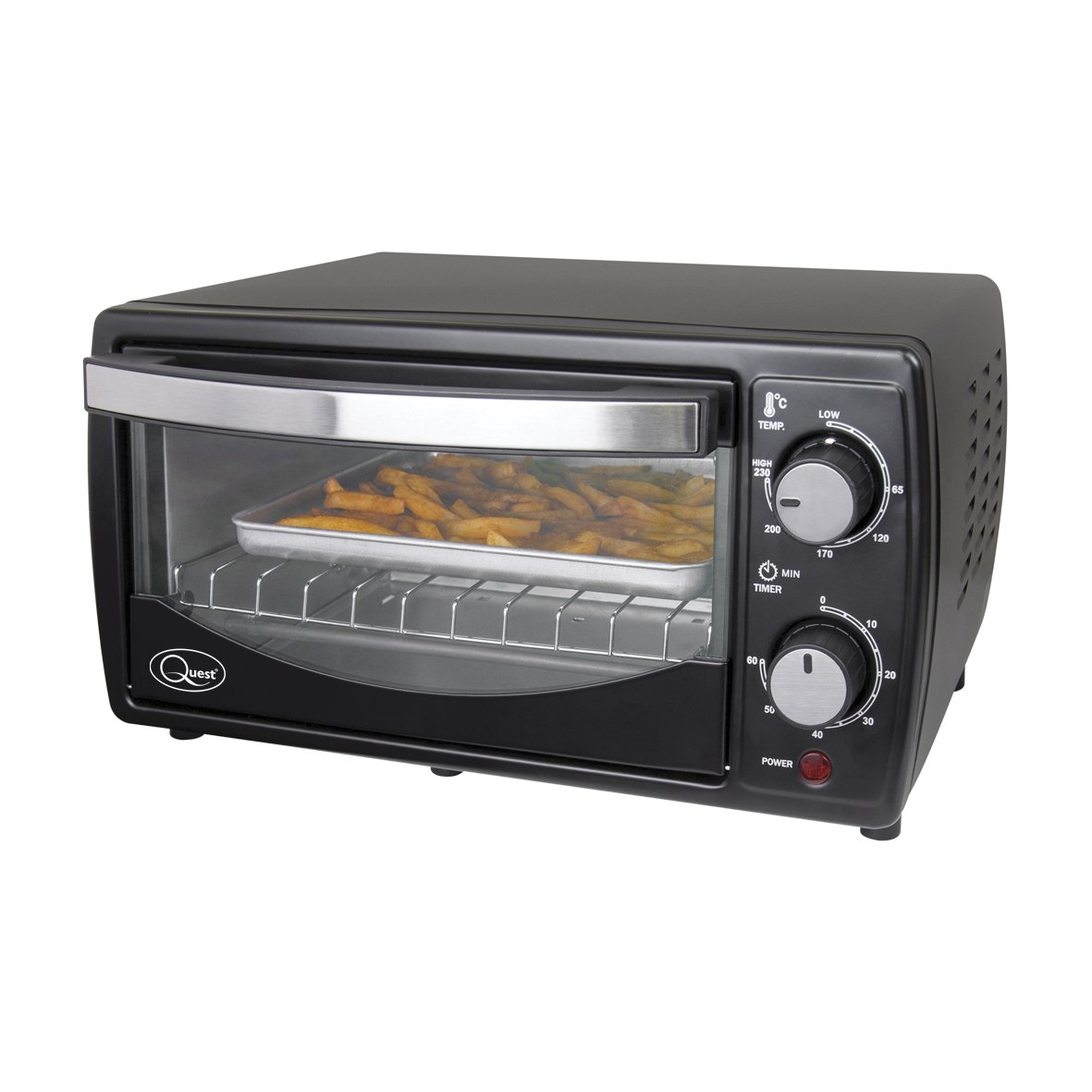 Small Mini Oven Cooker Compact Portable 9 Litre Home Table Top Grill