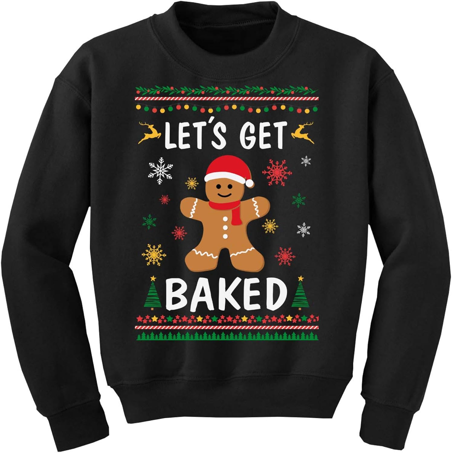 girls xmas sweatshirt