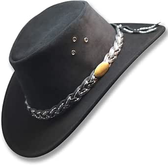 Jacaru Hat Suede Leather Cowboy Men's 