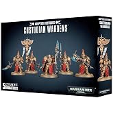Games Workshop Warhammer 40k - Adeptus Custodes Custodian Wardens, Black