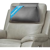 AHUAWA Recliner Headrest Pillow, Adjustable Neck & Head Support Pillow, Soft Velvet Non-Slip Headrest for Recliner, Couch, Chair, Sofa