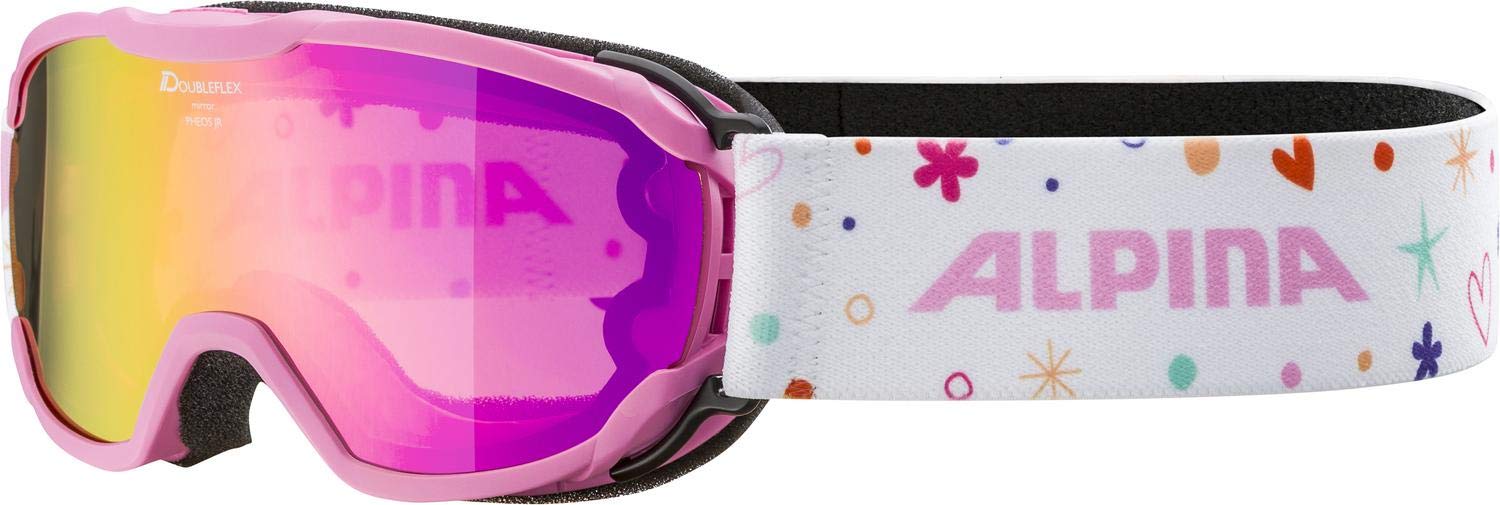 ALPINA Unisex - Children, PHEOS JR. MM ski goggles, rose, One Size — image 1