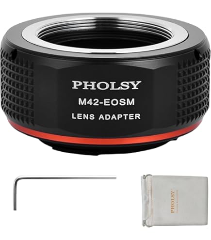Amazon.com : FocusFoto 9th Gen AF Confirm Adapter for M42 Screw