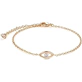 LOYATA Gold Bracelet Gold 14K Gold Filled Dainty Chain Simple Jewelry Gift for Women