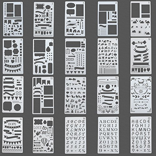 2 JARLINK+Stencils+Notebook+Scrapbook+Templates