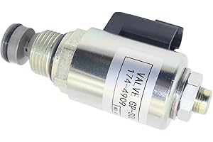 SXCCGMGQ 174-4909 1744909 24V Solenoid Valve Fits for Caterpillar CAT PL83 PL87 583T 587T PL72 561N 572R 572R II Pipelayer