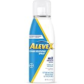 AleveX Pain Relieving Spray, Fast Acting &amp; Fast Drying for Targeted Pain Relief, 3.2 oz Spray