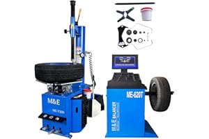 KATOOL ME 2.0HP 24" Tire Changer Machine Wheel Balancer Machine Combo Tire Changer Tire Machine (24" Combo)