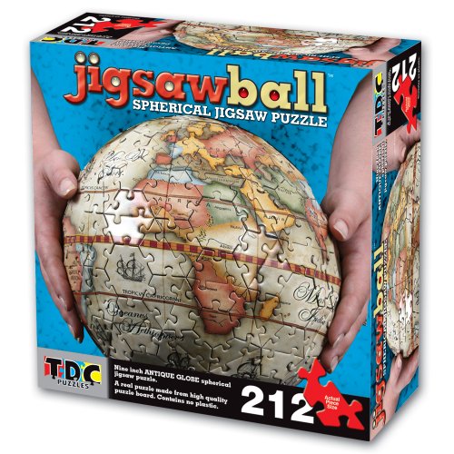 Jigsaw Ball Spherical Antique Globe Puzzle