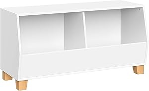 RiverRidge Kids Catch-All 35, White Toy Organizer