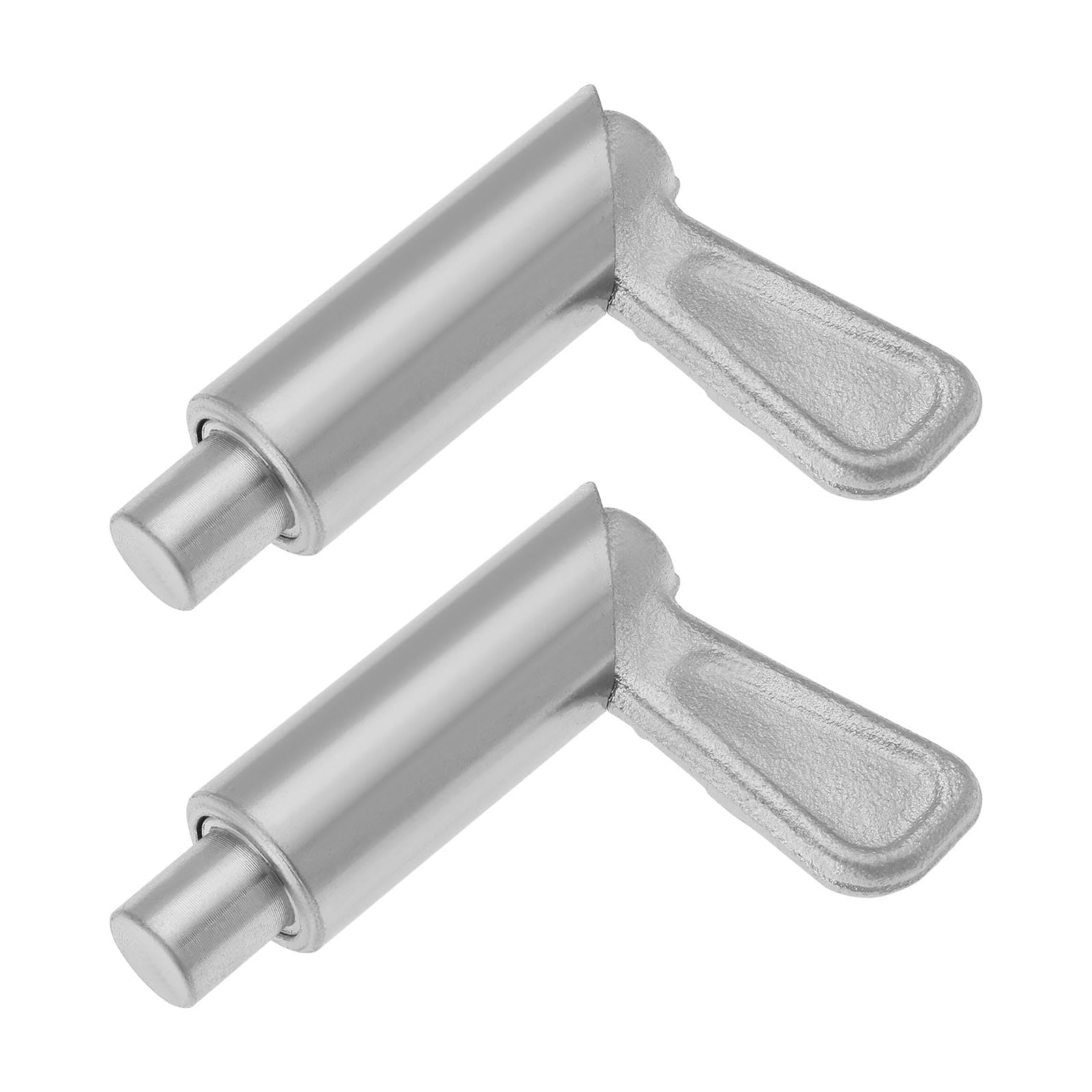 VGOL 2x Galvanized Steel Safety Latch, Door Spring Latch Welding On Door Latch Flap Holder Diameter 12 mm Bolt 13 mm Stroke for Van Truck Tractor Trailer Door