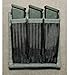 G.P.S. Universal Magazine Holder | Holds 3 Handgun Mags | Durable Tactical Hook & Loop Magazine Organizer for Range Shooting & Tactical Defense