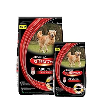 PURINA SUPERCOAT Adult Dry Dog Food - 8Kg (with 2kg Free)