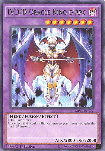 Yu-Gi-Oh! - D/D/D Oracle King d39;Arc (MP16-EN077) - Mega Pack 2016 - 1st Edition - Rare
