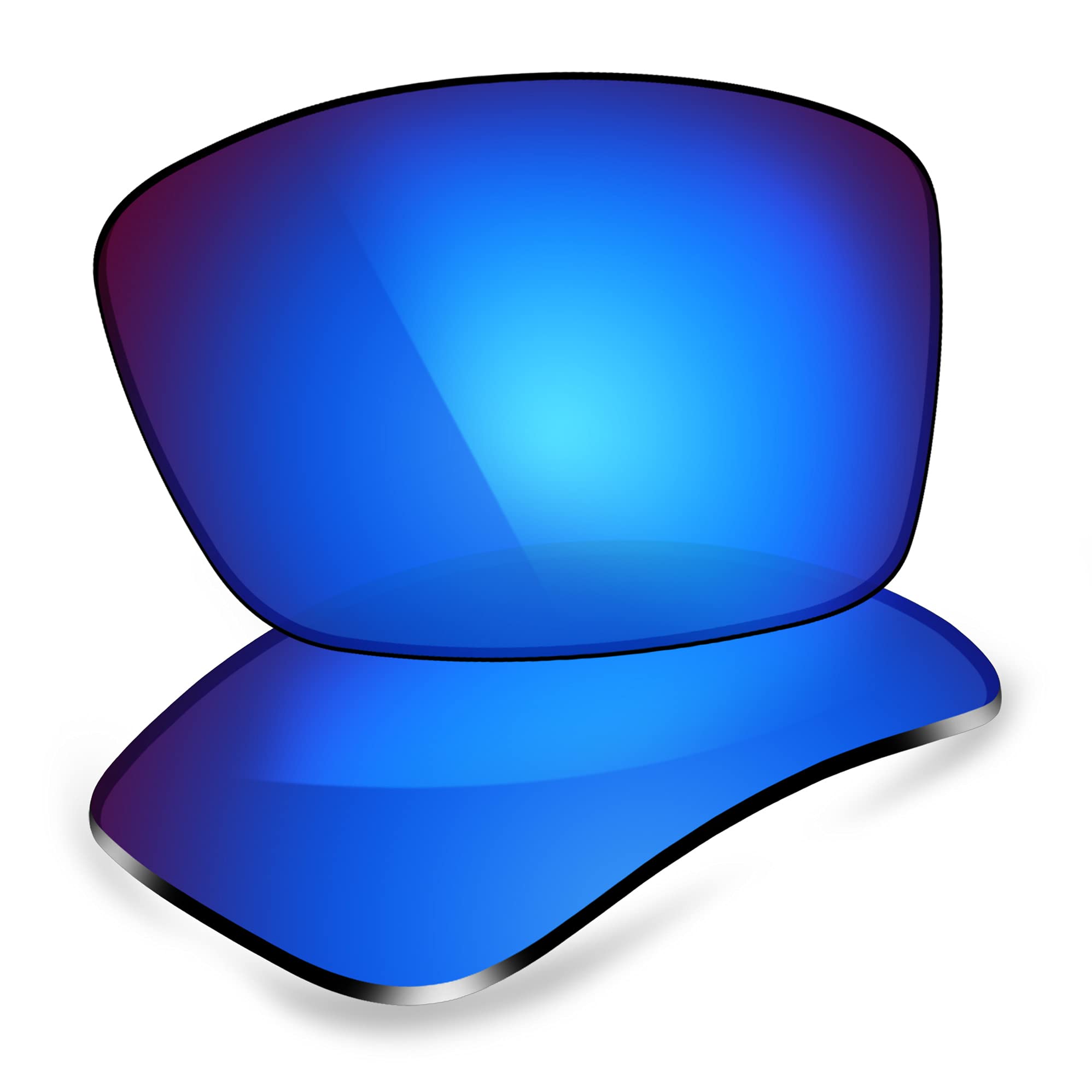 ThunderClap POLARIZED Replacement Lenses for Electric Backbone Sunglasses - Geyser Blue