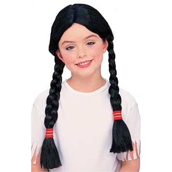 Buy Rubies Native American Girl Wig With Braids Online At Low