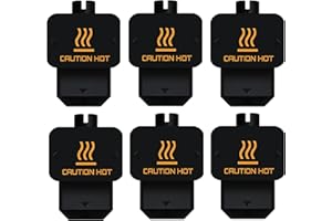 WEFUIT 6 Pcs H2D Silicone Socks for Bambu Lab H2D Hotend Print Head,High Temperature and Durable Silicone Cover 3D Printer Accessories Parts Protecting Extruder Heater Block and Nozzle