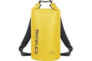 IDRYBAG Dry Bags for Kayaking Waterproof 2L/5L/10L/15L/20L, Small Dry Bag Waterproof Floating, Dry Sack Waterproof Bag for Paddleboarding Travel