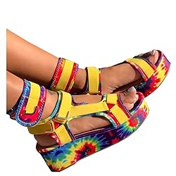 Gibobby Sandals for Women Wide Width,Open Toe Slip